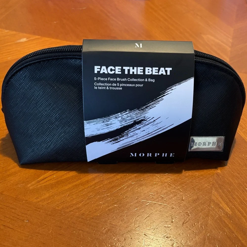 Morphe 5-Piece Face Brush Collection + Bag
